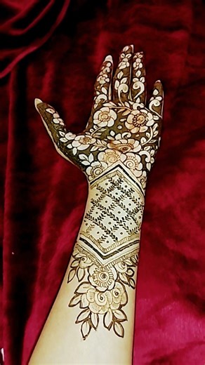 #mehandi#design# flower pattern mehndidesign