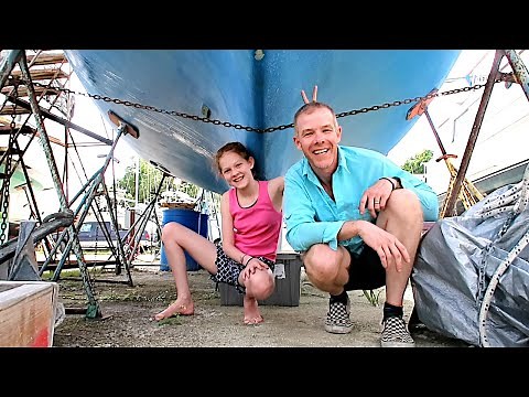 Replacing The Cutless Bearing & Installing A PSS Dripless Shaft Seal | Sailboat Story 192