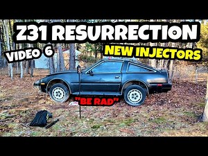 Replacing 37 year old injectors - 1986 Z31 300ZX