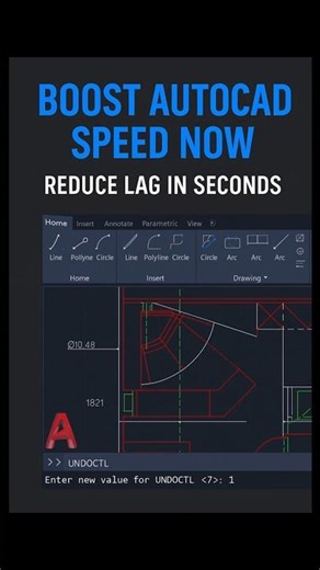AutoCAD Users Don't Know This Performance Hack #CADtips #SpeedUp