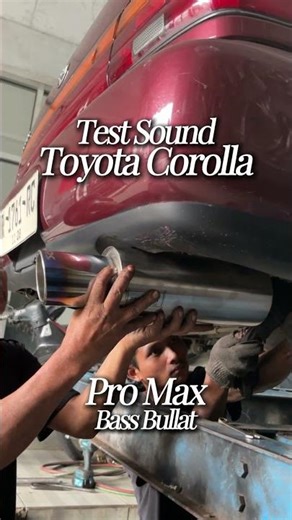 Test sound beberapa muffler bass NDK Exhaust di Toyota Corolla.