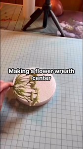 4K views · 31 reactions | Looking for something new to try for making your flower wreaths? Here’s a simple and easy way to make a statement for your wreath. #wreathmaker #wreathdecor #wreathmaking #wreathtutorial #dollartreecrafts | Tina's Country Door | Facebook