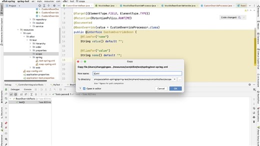 544.Testing Request-scoped and Session-scoped Beans示例-1