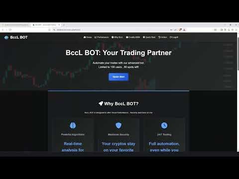 BcclBot Binance Configuration