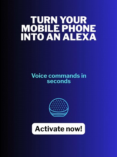 Make your day smarter with Amazon’s voice assistant, ready whenever you are. | Aplicativos Fantásticos