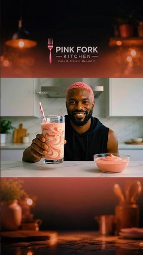 Viral Whipped Strawberry Milk 🍓✨ So Pretty & Easy | Pink Fork Kitchen