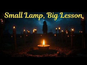 The Little Lamp Story | English For Kids | Heart Touching Moral