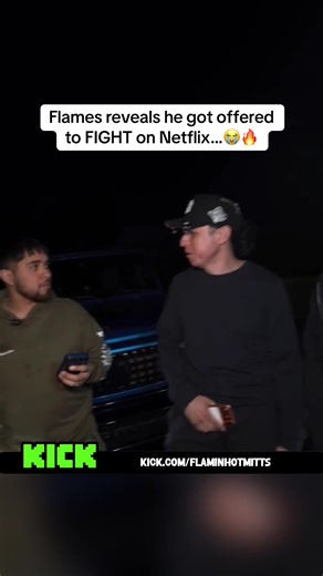 Flames reveals he got offered to FIGHT on Netflix…😭🔥 | Daily Clipz | #flames #fyp #gemelos #theo
