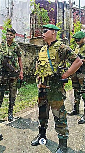 Powerful ground force Tripura State rifle on duty time swag #tsr#motivation#status#dharmanagar