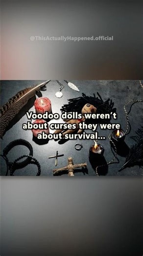 The truth about Voodoo dolls… #shorts