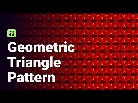 How to Create a Geometric Triangle Pattern in Affinity