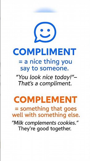 Compliment vs Complement: The Easiest Explanation Ever!” | International English Hub