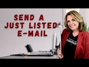 How To Send a Just Listed Email To Your KW Command Database