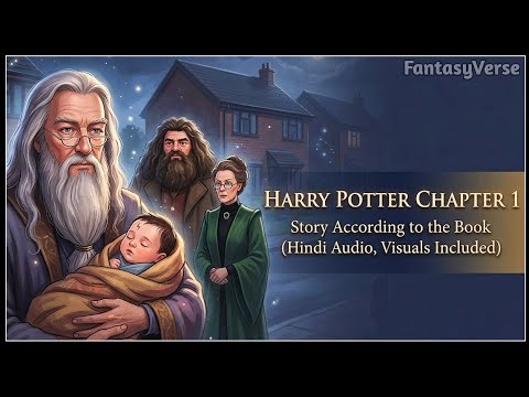 Chapter 1: Harry Potter and the Philosopher's Stone (Paras Pathar) Hindi Audiobook with Visual
