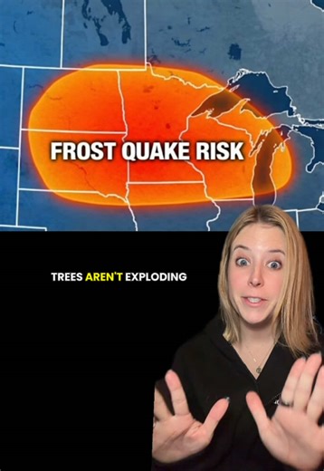 UPDATE: No exploding trees! WARNING: Frost quakes possible #midwest #wisconsin