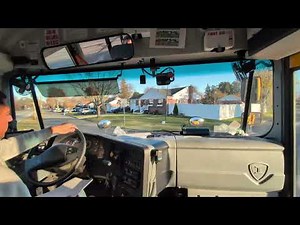 Back on 346 for the Afternoon! 2021 IC CE school bus ride (STARTUP INCLUDED) sub driver