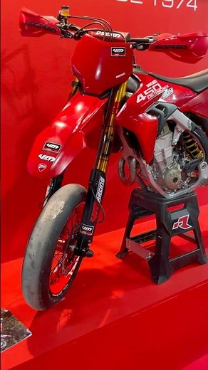 Ducati Desmo 450 MX Supermotard on display at EICMA 2025 #supermotard #motard #eicma