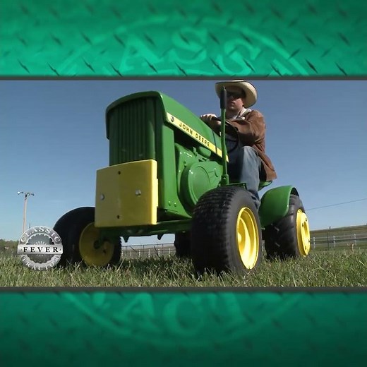 Pat Whalen Restored This 1967 John Deere 110 Garden Tractor! #classictractorfever #gardentractor