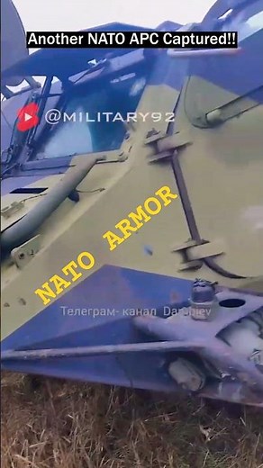 Russian Forces Capture Patria Pasi 6x6 APC! #military #armoredvehicle