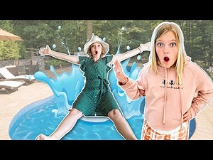 PUSHED My MOM into Our POOL!