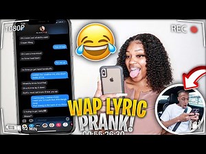 “WAP” LYRIC PRANK ON BOYFRIEND *GONE RIGHT*