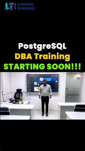 PostgreSQL DBA Training Batch Starting Soon !! | Learnomate Technologies