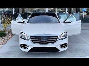 2020 Mercedes Benz S-Class S 560 4Matic Sedan | S-Class Footage Design 4K