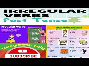 IRREGULAR VERBS WORKSHEETS