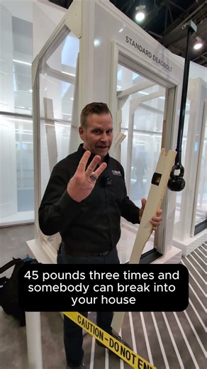 STOP Using Deadbolts! 🚨 Upgrade to an EMTEK's multi-point lock! #new #shorts #doors #homeimprovement