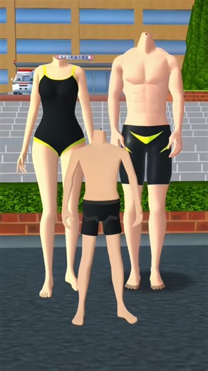 Transformasi menjadi polisi super👮🏻#sakuraschoolsimulator​ #shorts​ #youtubeshorts​ #shortvideo​