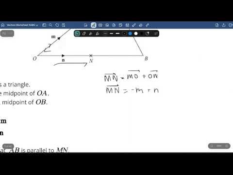 Vectors Pratice Question | Edexcel IGCSE | Mathematic | Explained