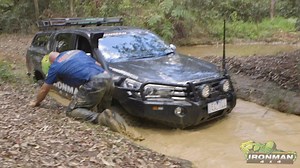 MadMatt 4wd recovers this bogged Toyota Hilux! | IRONMAN 4X4