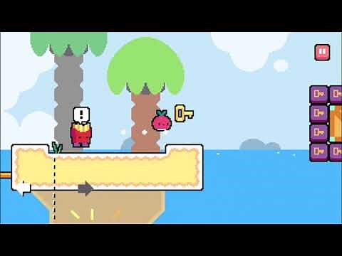 Dadish. World 2 - Strando Beach. Level 18. Walkthrough with Stars.