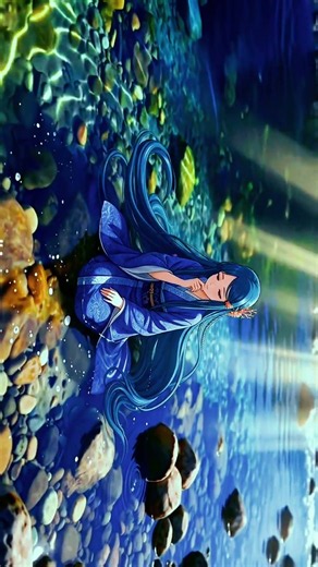 Serene Water Ripple | Original Anime Live Wallpaper 4K 🌊✨