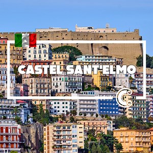 📍Castel Sant'Elmo, Naples 🇮🇹 Italy 💚🤍❤️ How Castel Sant'Elmo Became Naples' Greatest Fortress 🏰✨ | Italy Art & Architecture