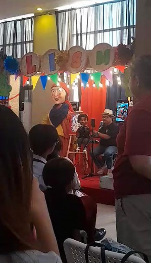 Singing for librarians and students as I promote my book "Ang Batang Gustong Maging Papet" National Library of the Philippines | Nicolo | Facebook