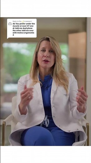 Implant Placement Over or Under Muscle Preference | Dr. Christine Fisher