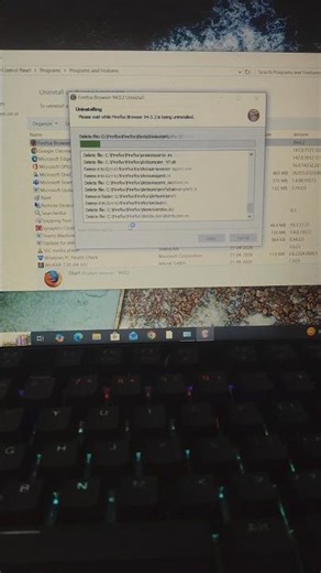 How to Remove firefox program #shorts #firefox