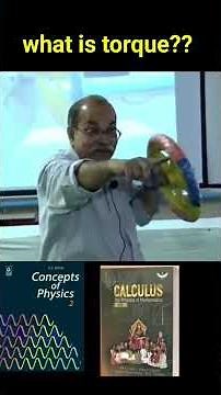 What is torque?? | HC Verma sir #physics #hcverma #iitkanpur