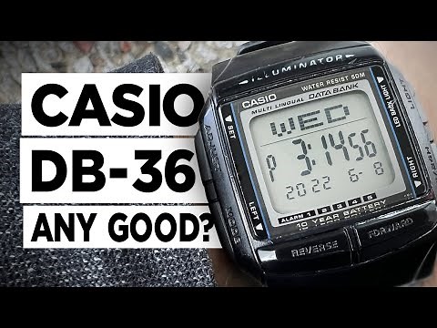 The #CASIO DB-36 Data Bank Digital Watch with Timer, 5 Alarms and Stopwatch - Is it any good?