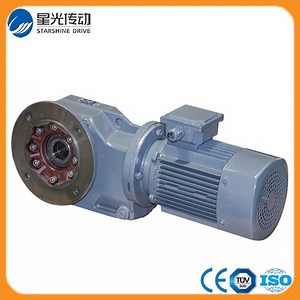 [Hot Item] Gearbox Flange Mounting Geared Motor for Industrial Machines