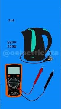 Teste de eletrodoméstico que todo mundo deveria saber #tutorial #eletricidade #diy