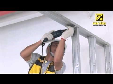 Hướng dẫn thi công vách ngăn thạch cao