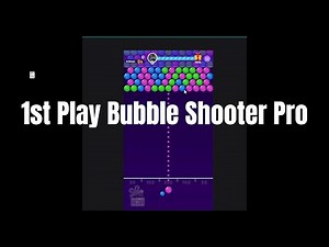 1st Played Bubble Shooter Pro Game on Facebook | Epic Bubble-Popping Adventure!