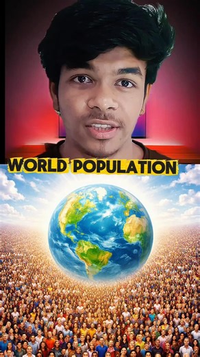 World Population Percentage Facts !