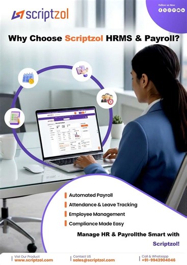 HR & payroll management made simple with Scriptzol! 🚀