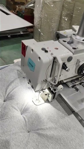 bar tacking machine video