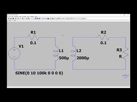 High Frequency Transformer Modelling using LTSpice