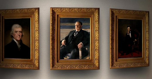The tradition of White House presidential portraits