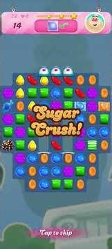 candy crush saga level 73,74 #game #candycrush